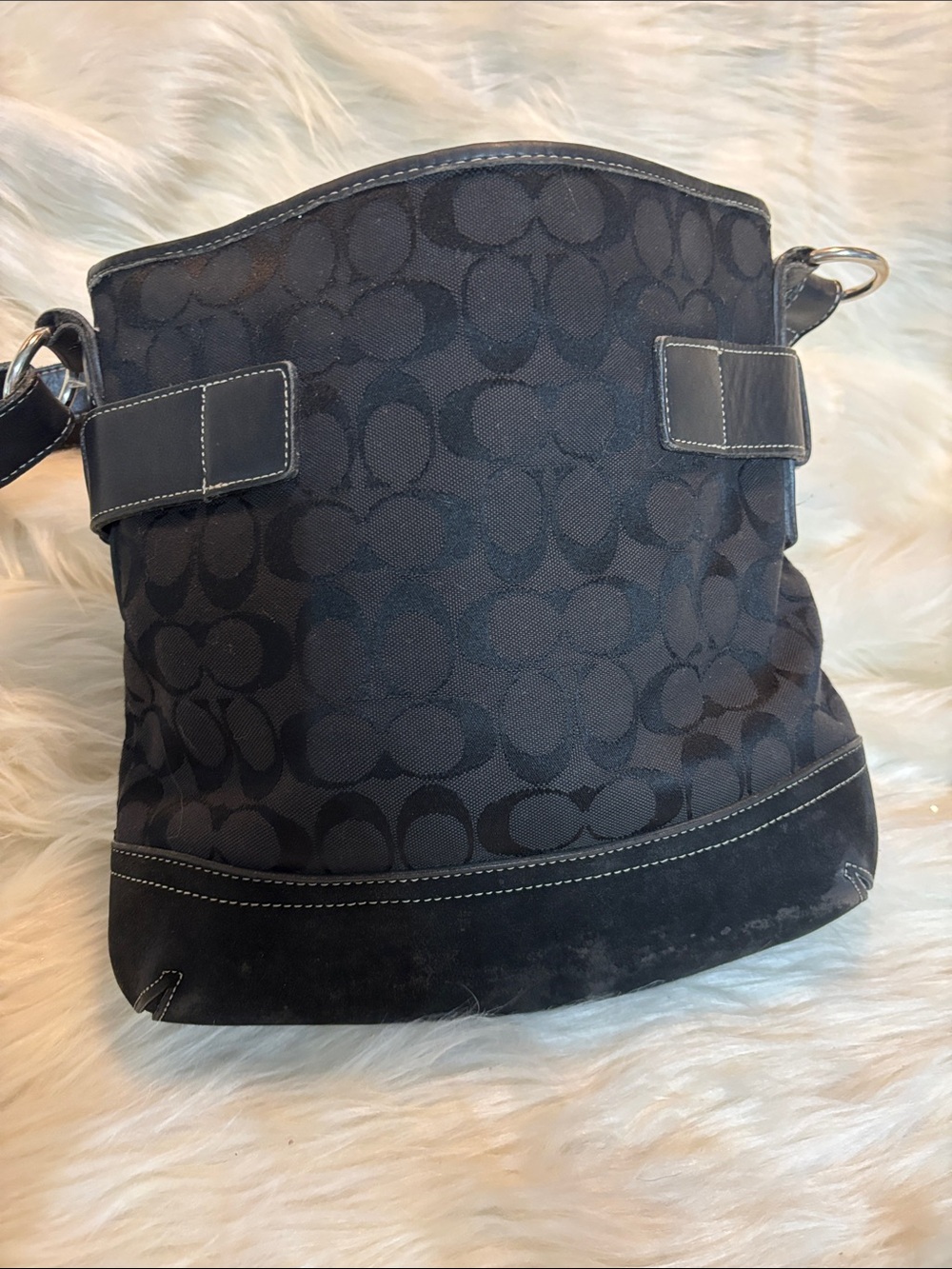 Vintage Coach Black SoHo EOW-3574 Y2K - Picture 5 of 11